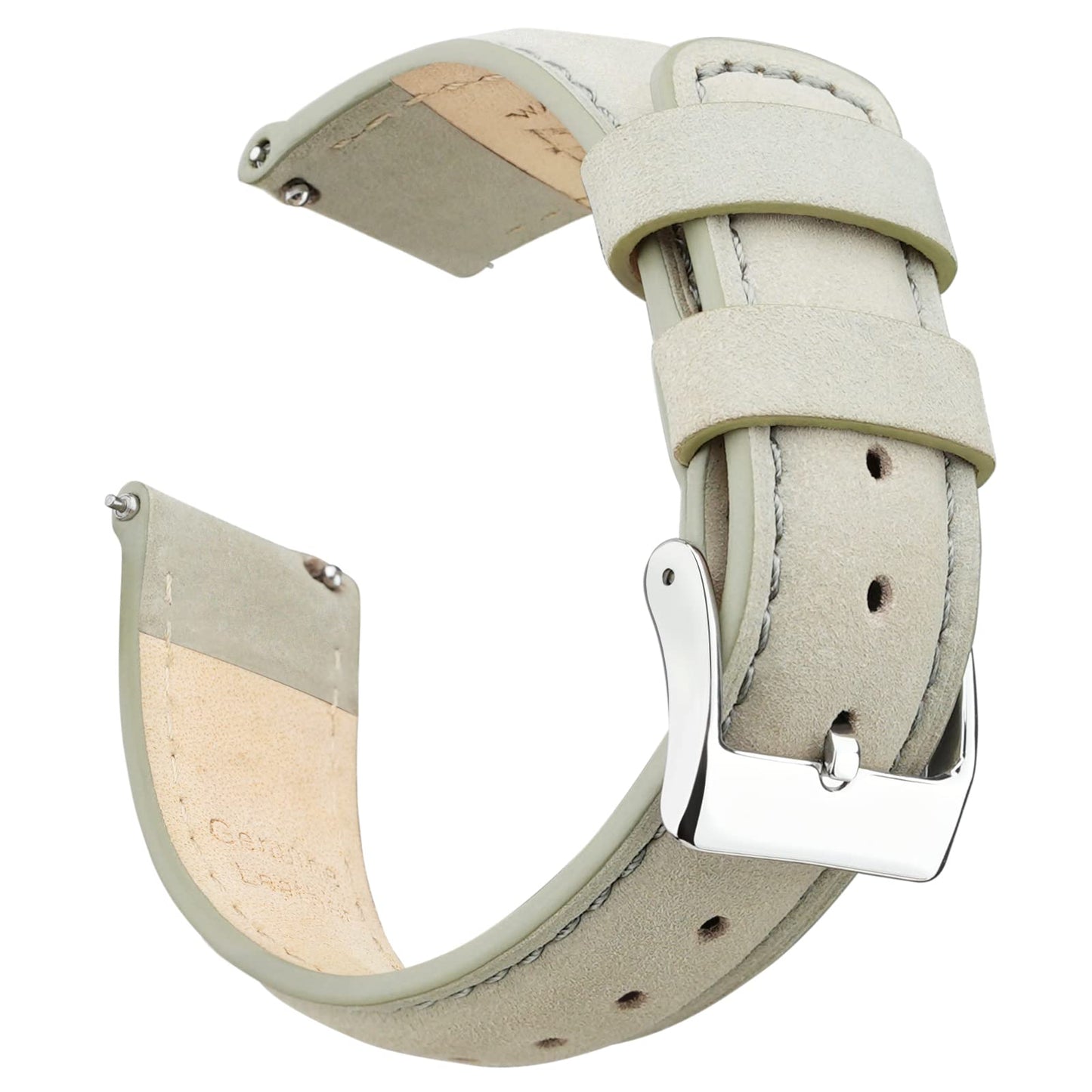 HOTRitche Christmas Gift Quick Release Leather Watch Bands Genuine Watch Straps for Men Women Top Grain Leather Watch Strap, White Elephant Gifts, Stocking Stuffers for Men, Father's Day gifts