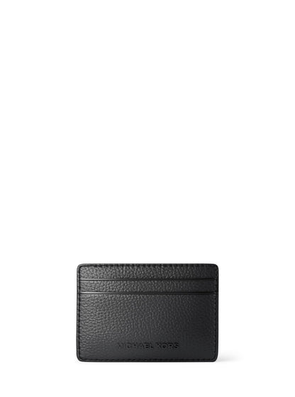 HOTMichael Kors Women's Jet Set Card Holder, Gold-Tone Hardware/Black, One Size