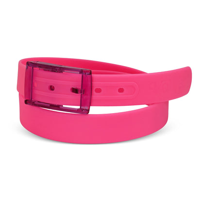 HOTVolver Waterproof Rubber Golf Belts for Men Adjustable Cut-to-fit Interchangeable Colors