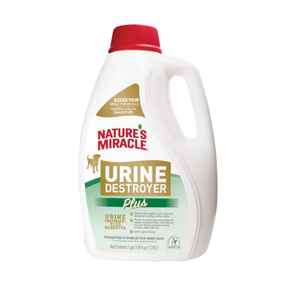 HOTNature's Miracle Urine Destroyer Plus for Dogs, Enzymatic Formula for Severe Dog Urine Stains, 32 oz