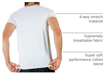 HOTPair of Thieves Men Super Soft V Neck | T-Shirt for Men | Breathable, Tagless Performance Cotton Blend | All-Day Wear