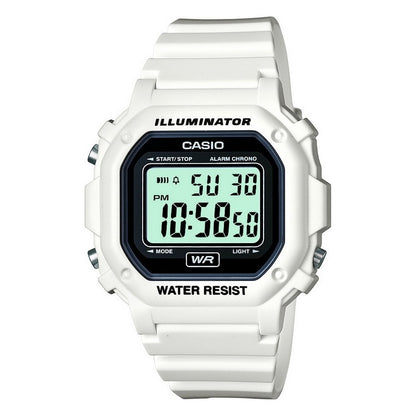 HOTCasio F108WH Series | Men's Digital Watch | Illuminator | Water Resistant | LED Light | Daily Alarm | 1/100 SEC Stopwatch | 3 Hands (HR, Min, SEC) | Date/Day Display | Daily Alarm | 7 Year Battery