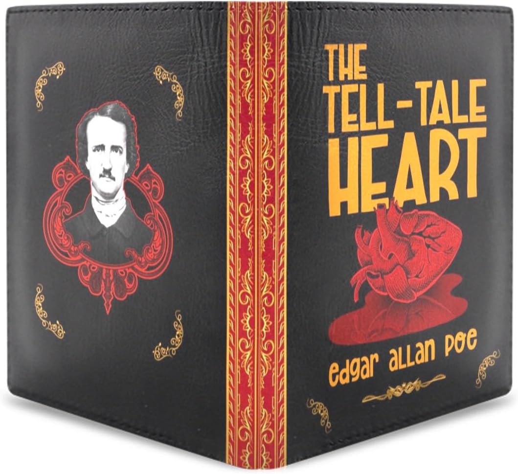 HOTBook Wallet, Tell-Tale Heart, Edgar Allan Poe