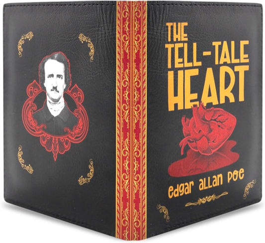 HOTBook Wallet, Tell-Tale Heart, Edgar Allan Poe