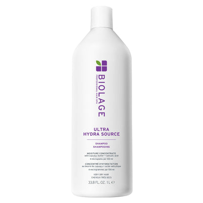 HOTBiolage Ultra Hydra Source Shampoo - Deeply Moisturizes & Conditions Very Dry Hair, For Thick Hair