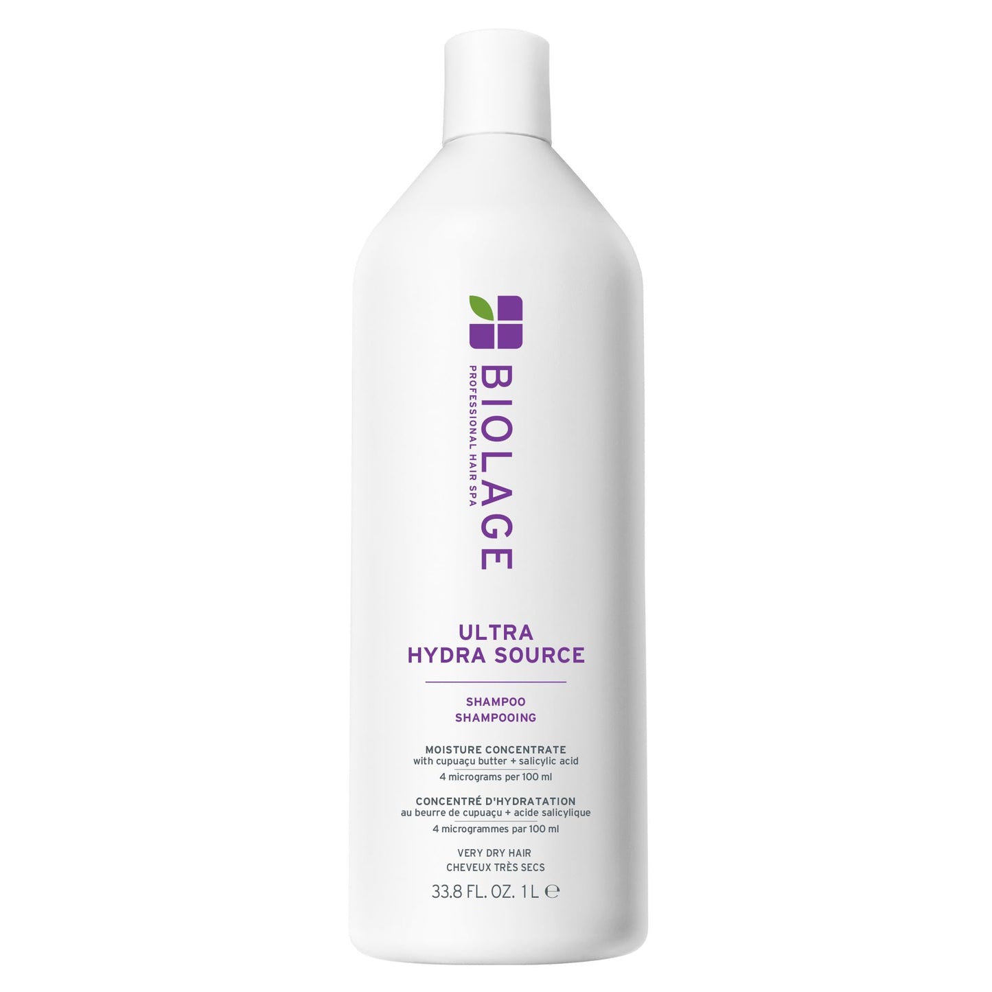 HOTBiolage Ultra Hydra Source Shampoo - Deeply Moisturizes & Conditions Very Dry Hair, For Thick Hair