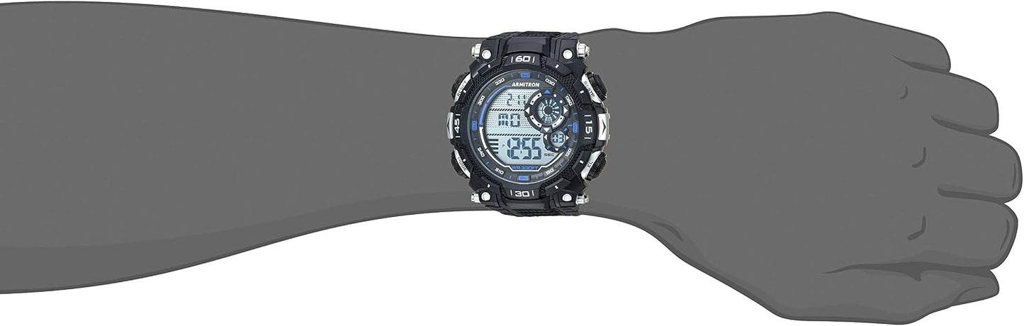 HOTArmitron Sport Men's Digital Chronograph Resin Strap Watch, 40/8397