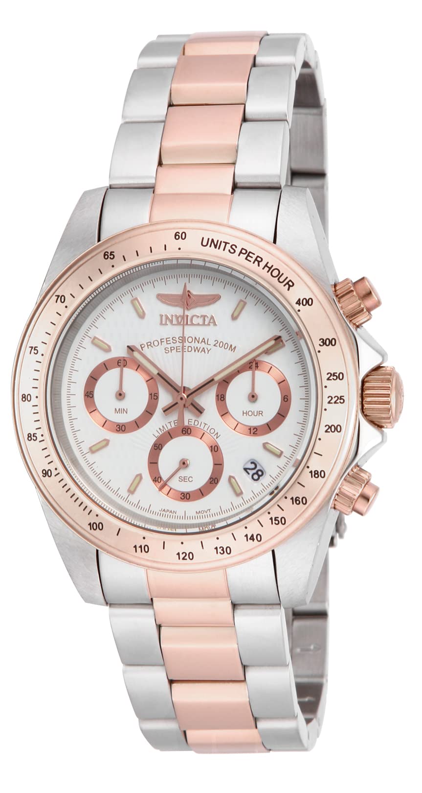 HOTInvicta Speedway Stainless Steel Men's Quartz Watch - 39mm
