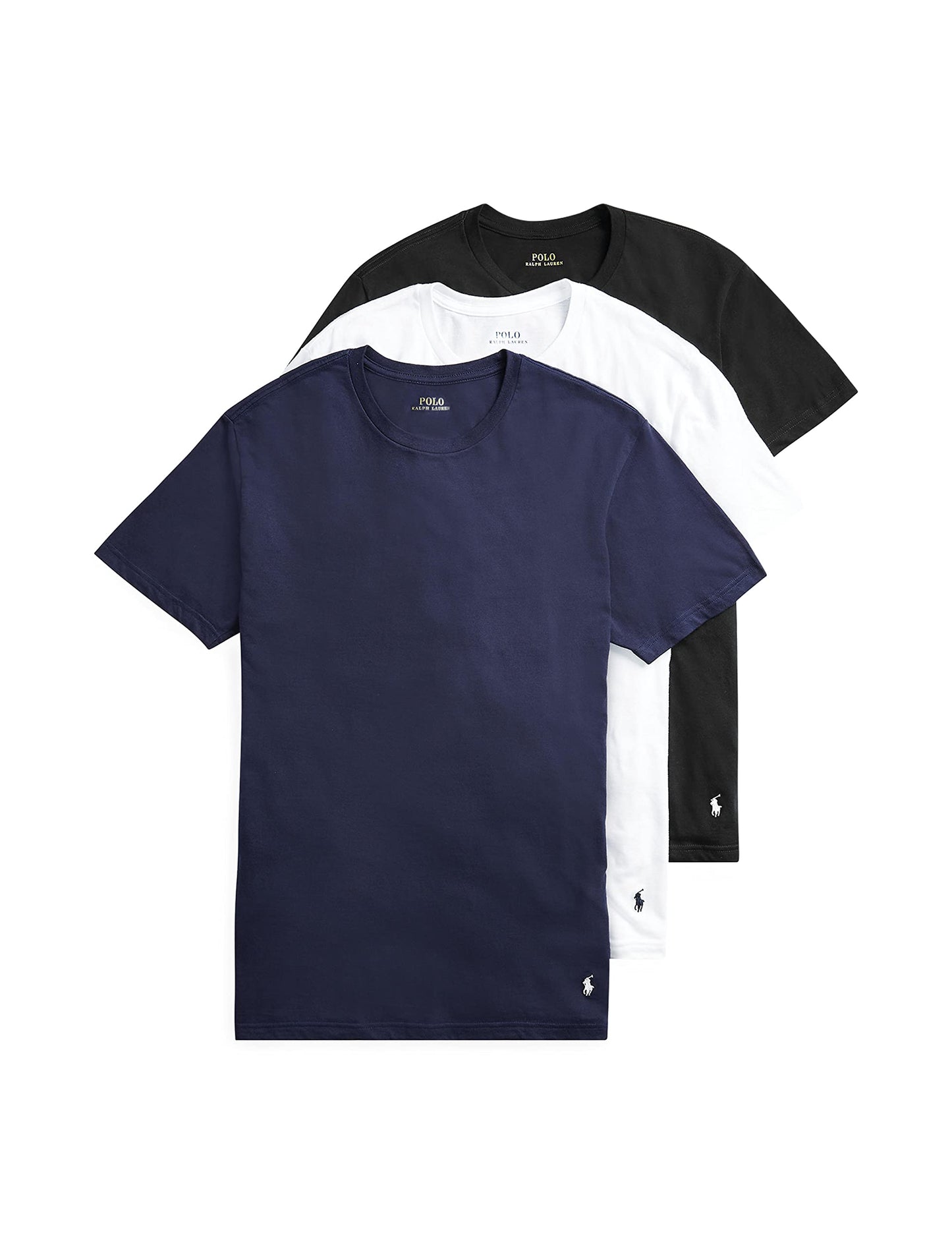 HOTPolo Ralph Lauren Underwear Men's Slim Fit Cotton Crew Tee 3 Pack
