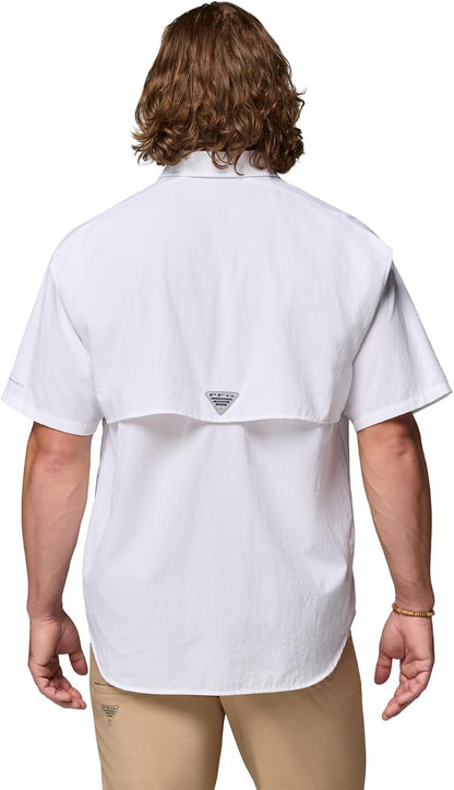 HOTColumbia Men's PFG Bahama II Short Sleeve Fishing Shirt