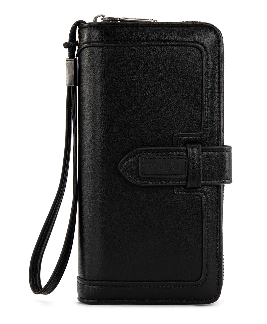 HOTX Wrangler Women's Wallets Bifold Wristlet Wallets for Women Large Capacity Credit Card Wallet with ID Window
