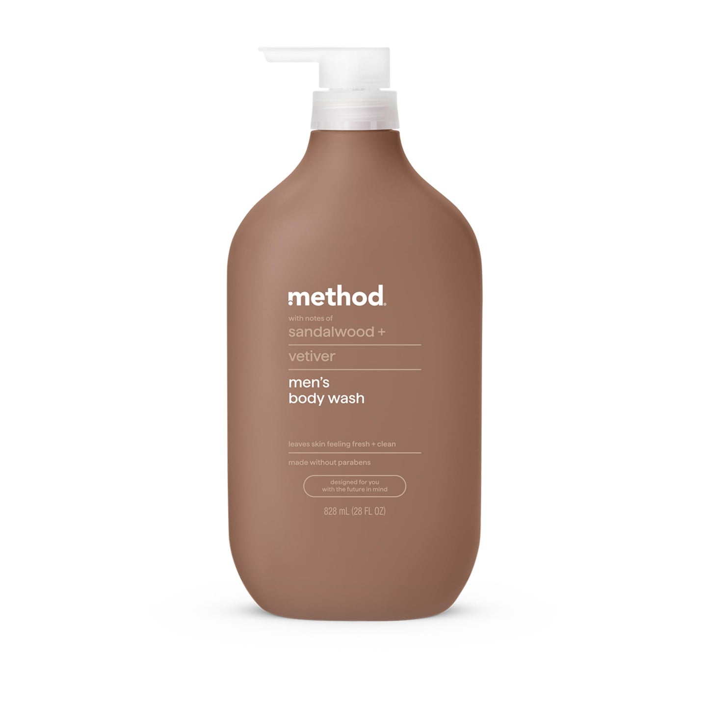 HOTmethod men's Body Wash, Sea + Surf - Moisturizes & Cleanses, Made without Parabens or Phthalates, Cruelty-Free, 28 fl oz