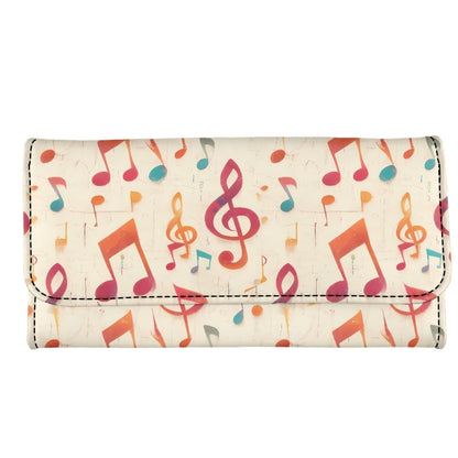 HOTLotus Mandala Women PU Leather Tri-fold Wallets Black And White Sketch Flower Zipper Pocket Buckle Money Manager Starry Sky Tall Billfold Secretary Cash Wallet