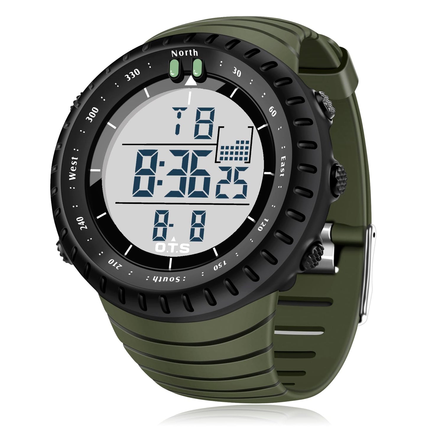 HOTPALADA Men's Digital Sports Watch Waterproof Tactical Watch with LED Backlight Watches for Men