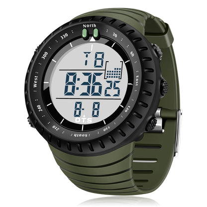 HOTPALADA Men's Digital Sports Watch Waterproof Tactical Watch with LED Backlight Watches for Men