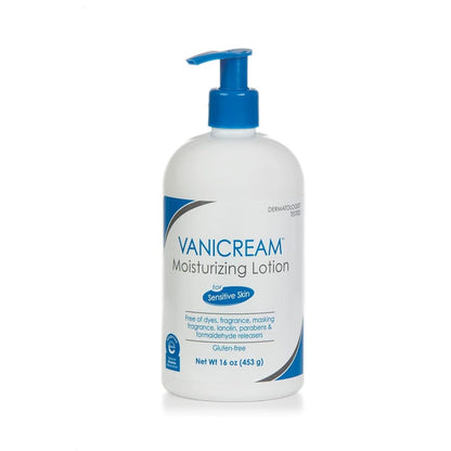 HOTVanicream Moisturizing Lotion, Body and Face Moisturizer with Pump, 16 Oz, Formulated without Common Irritants for Sensitive Skin, Lightweight & Non-Greasy, Restore Moisture & Soothe Irritated Skin