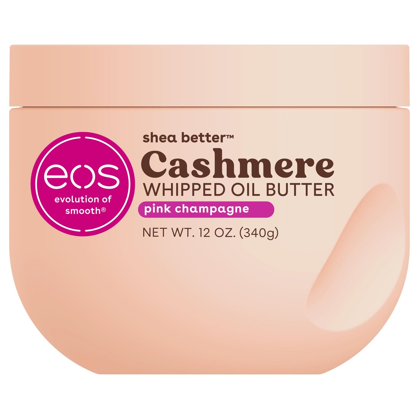 HOTeos Cashmere Whipped Oil Body Butter, Vanilla Cashmere, 72 Hour Weightless Moisture For Dry Skin, Rich Formula and Deep Hydration, Body Care, 10 oz