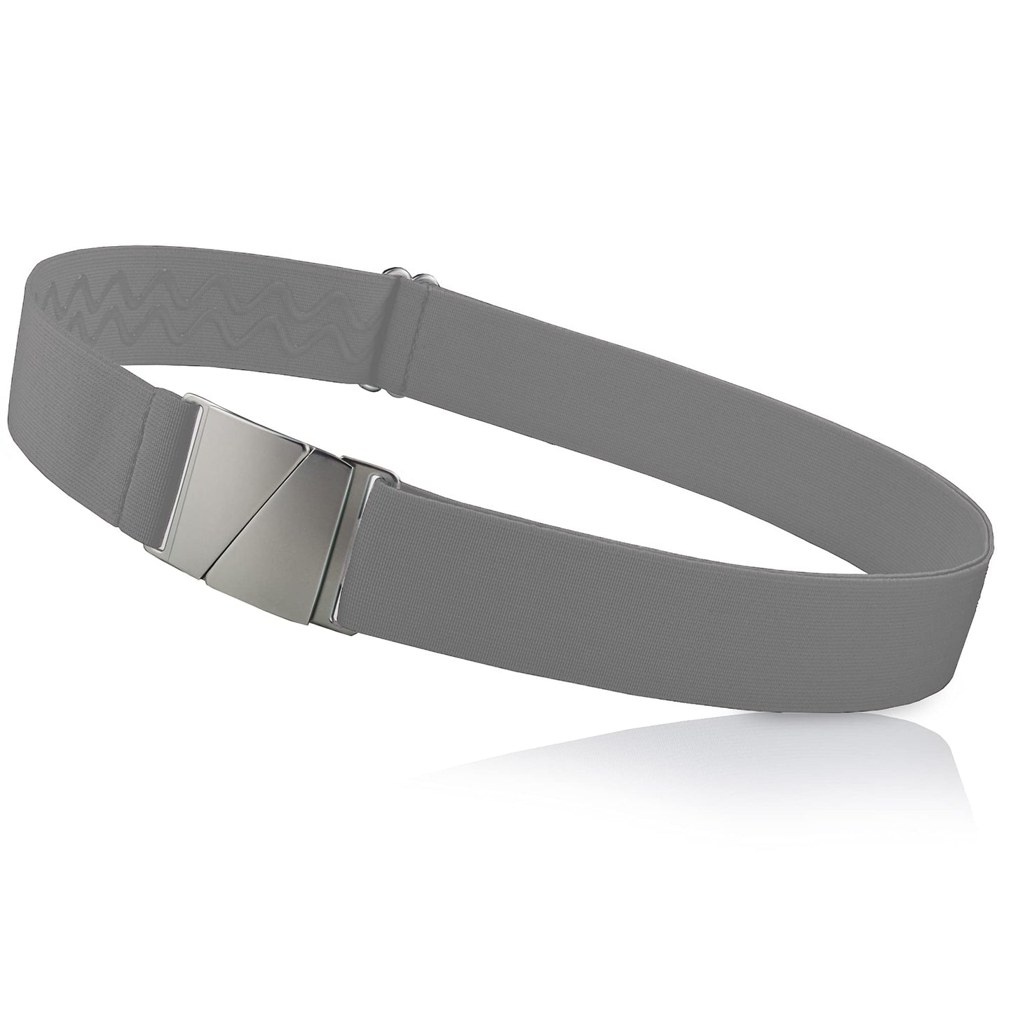 HOTONE-BELT No Show Invisible Elastic Belts for Women & Men 1.30" inch adjustable Non Slip Zero Bulk. Designed in USA.