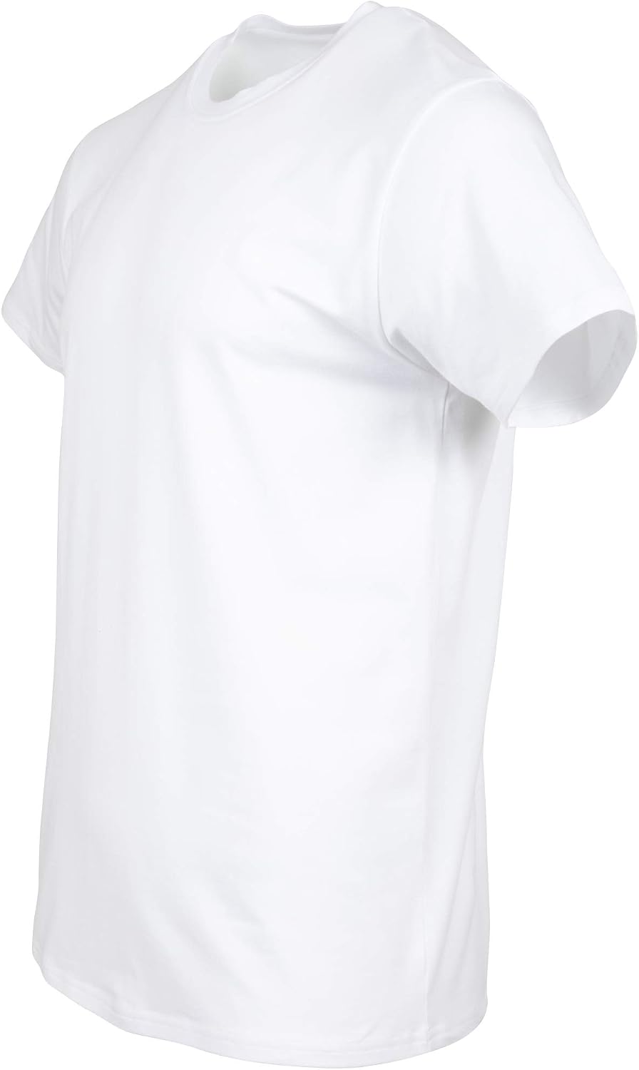 HOTGildan Men's Cotton Stretch T-Shirts, Multipack