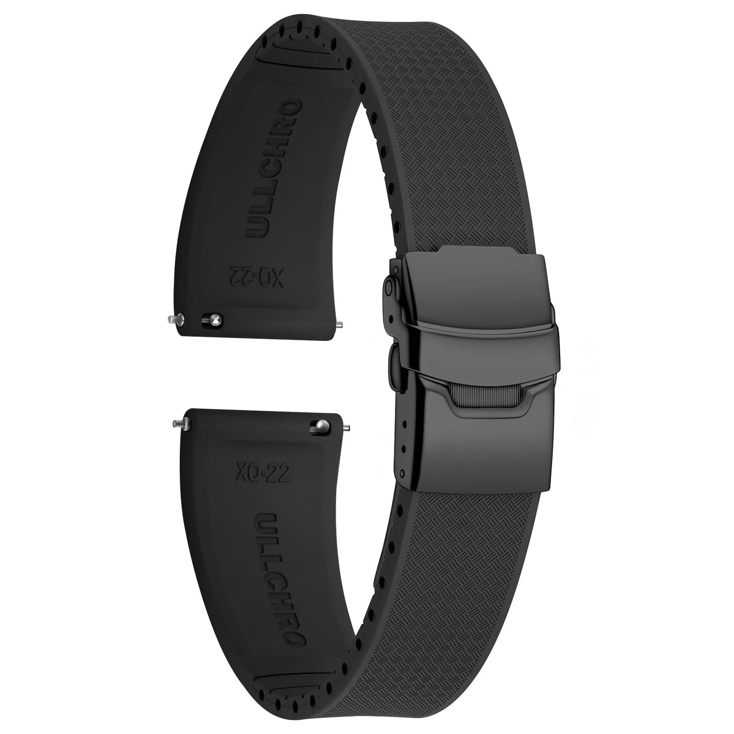 HOTSilicone Watch Band Quick Release Strap FKM Waterproof Watch Bands for Men 20mm 22mm Replacement Strap Sport Rubber Watchband