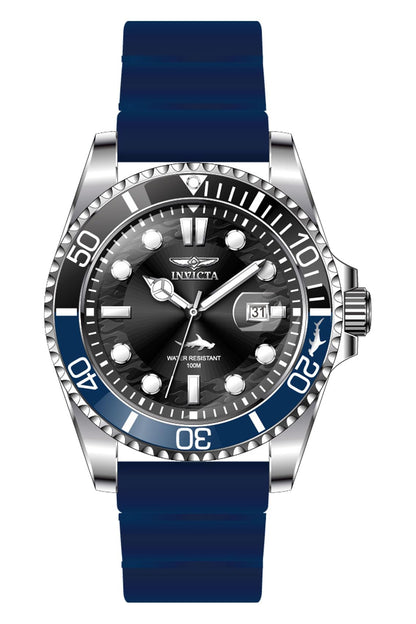 HOTInvicta Pro Diver Men 43mm Stainless Steel Steel Black dial