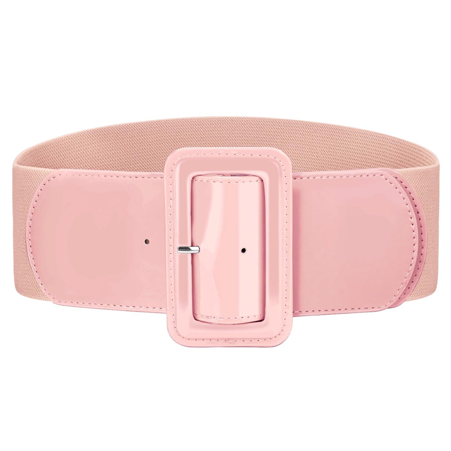 HOTVONMELLI Stretchy Wide Women Belts Elastic Vintage Belts for Women Fashion Ladies Waist Belt for Dress