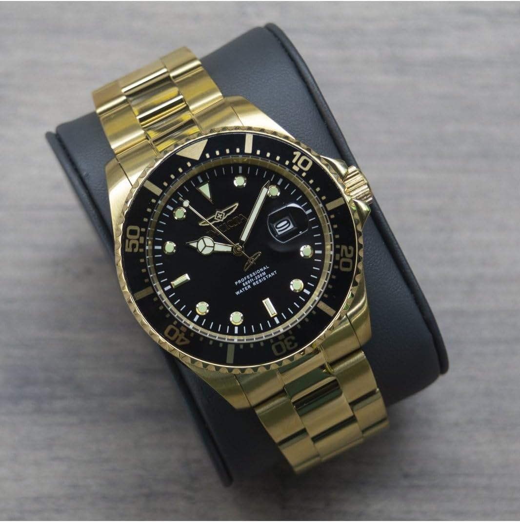 HOTInvicta Men's 22019 Pro Diver Analog Display Quartz Silver Watch