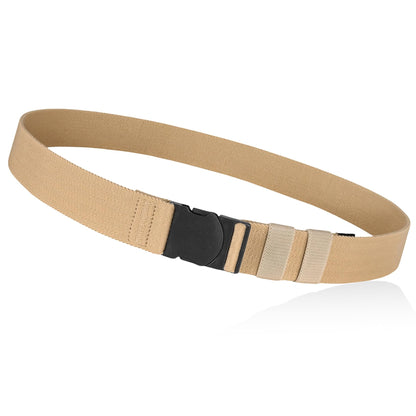 HOTWaist Wow No Show Invisible Elastic Belts for Women Men Adjustable Web Stretch Belt with Non-Metal Buckle for Jeans Pants
