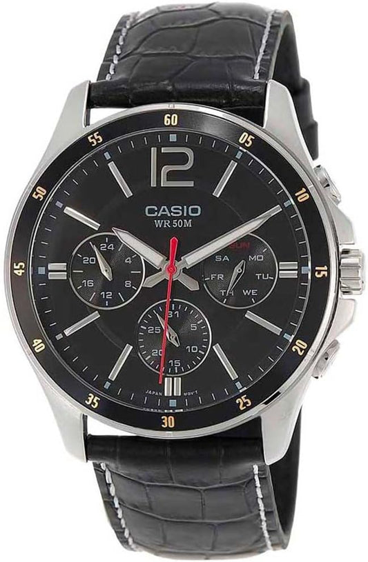HOTCasio MTP-1374L-1A Men's Multifunction Japanese Watch, Casual