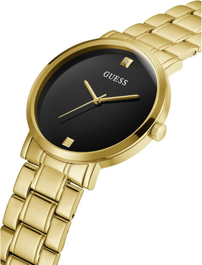 HOTGuess Stainless Steel Genuine Diamond Dial Watch