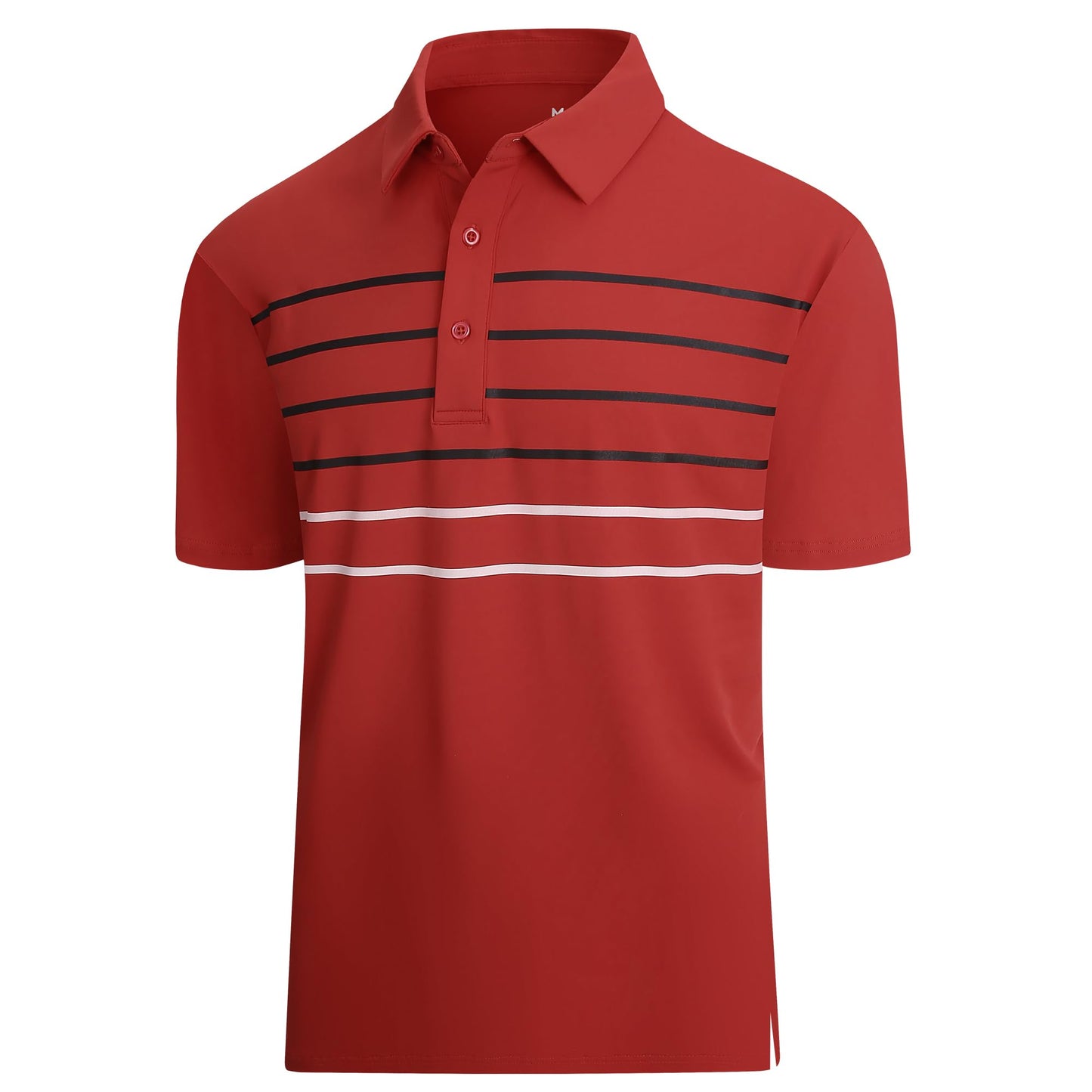 HOTAlex Vando Mens Golf Shirt Moisture Wicking Quick-Dry Short Sleeve Polo | UPF40,Soft & stretch,Sweat resistant,Multi-scene sports & office apparel