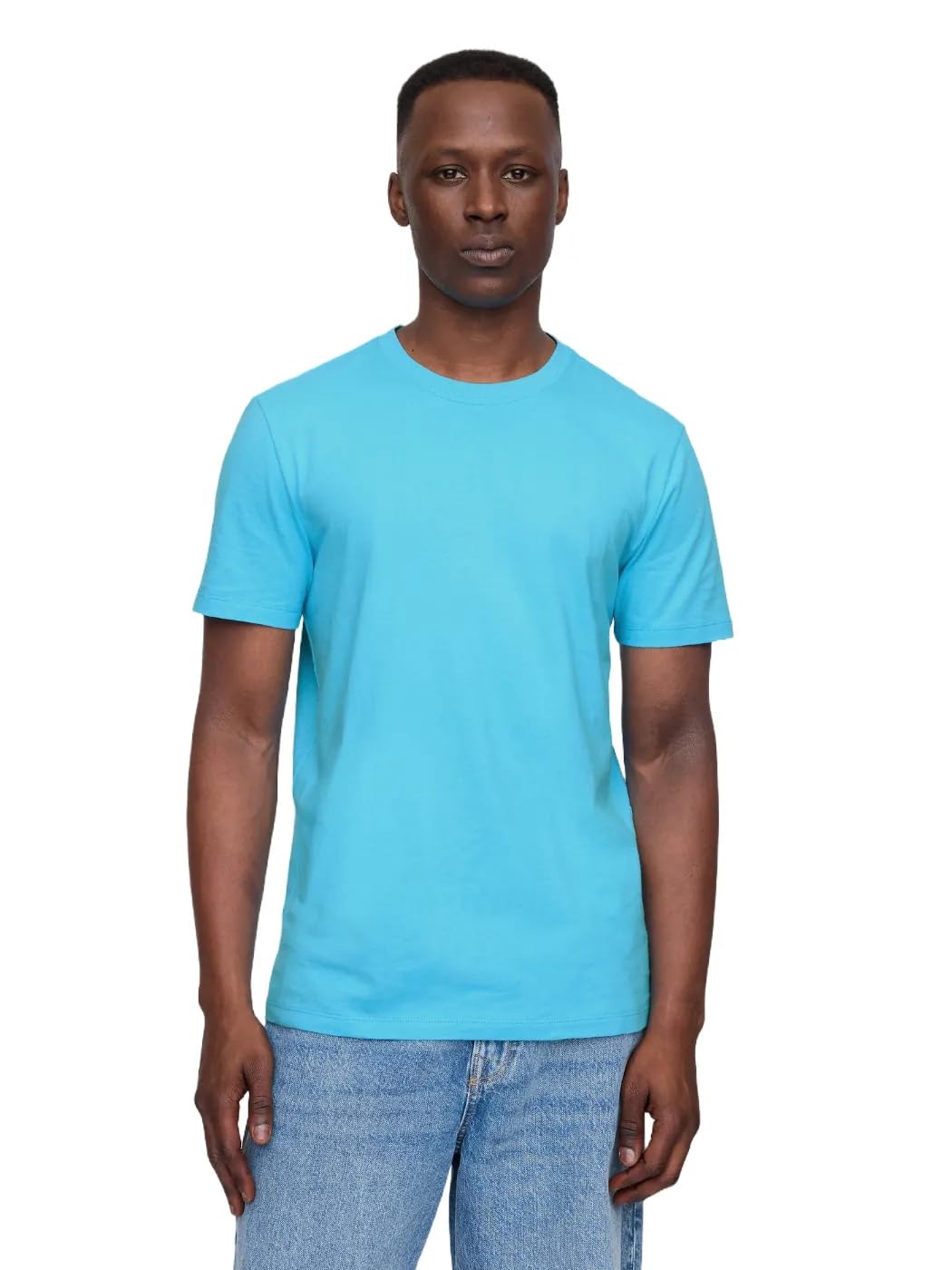 HOTGap Mens Everyday Soft Crewneck T-Shirt Tee
