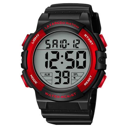 HOTMens Digital Watch, Sport Military Watches for Men Waterproof LED Screen Large Face Tactical Watch with Backlight Alarm Stopwatch Wrist Watch