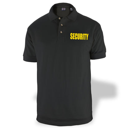 HOTFirst Class Poly Cotton Tactical Polo Shirts - Security Guard Officer Shirt