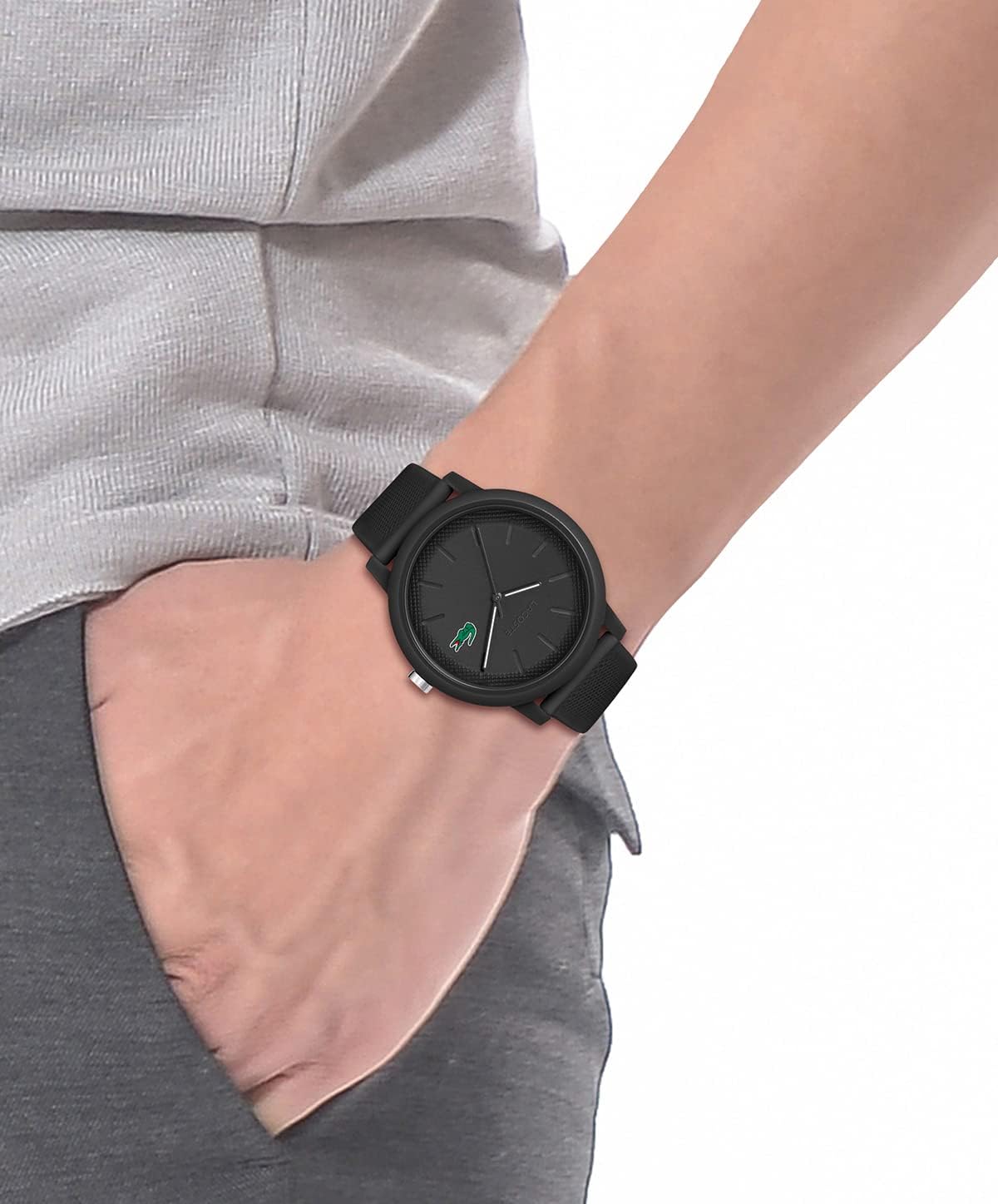 HOTLacoste 12.12 Men's Quartz Watch - TR90 Case Quartz - Premium Sporty Fashion Timepiece