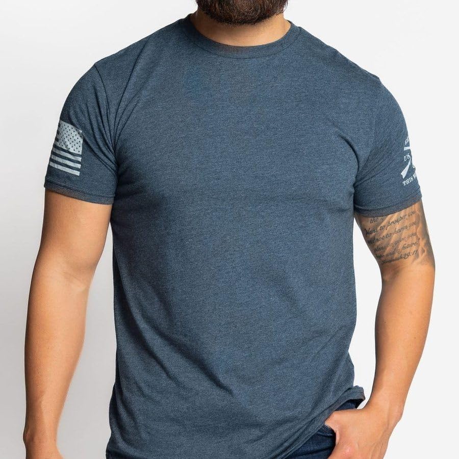 HOTGrunt Style Basic Crew Men's T-Shirt