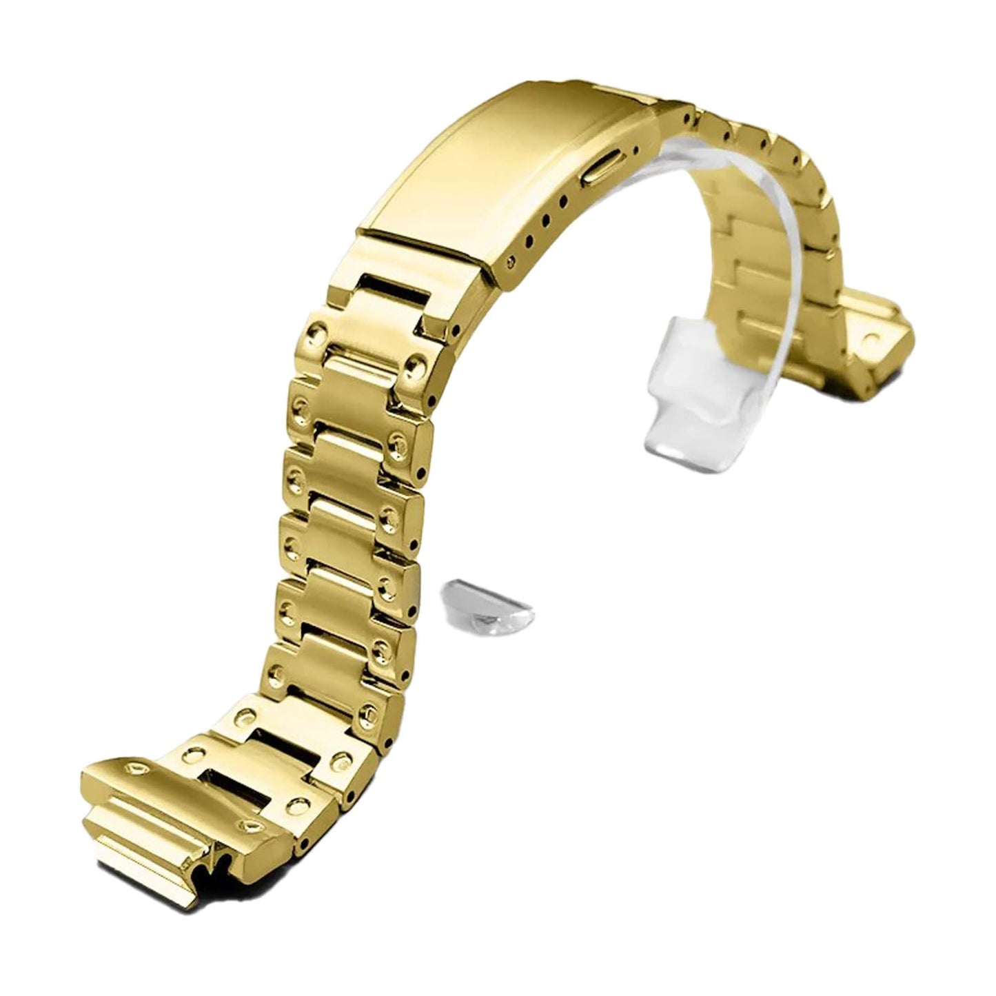 HOTStainless Steel Quick Release Strap Compatible with Men's G-Shock GM2100 GBM-2100 Watch Band Replacement