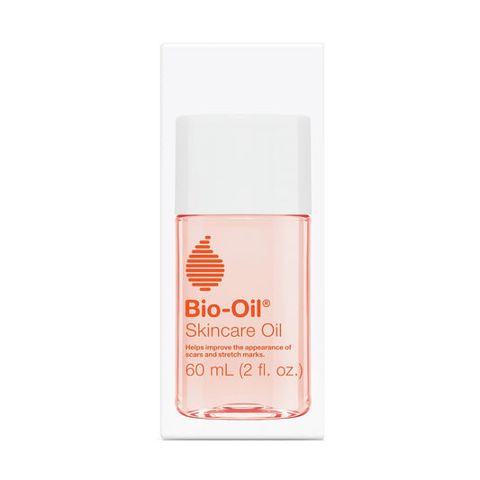 HOTBio-Oil Skincare Body Oil Serum, Scars & Stretch Marks, 2 fl oz | Dermatologist Recommended, Vitamin E & A, Dry & Sensitive Skin, Non-Comedogenic, Face and Body, Scar Treatment