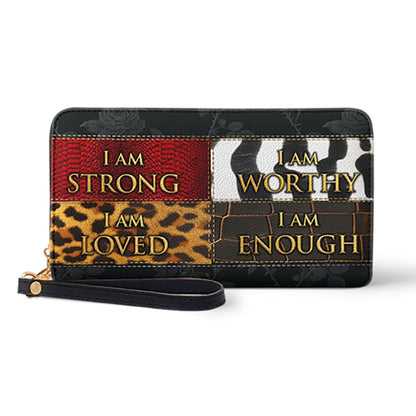 HOTAfrican American Black Women Leather Wallet, Afro Black Queen RFID Blocking Credit Card Holder Clutch Purse Wristlet, Mothers Day Birthday Gift for Women Girl Sister (African Inspiration)