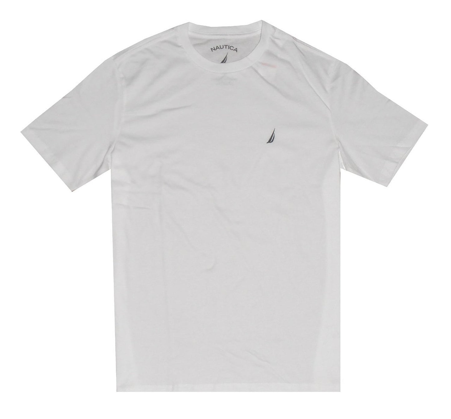 HOTNautica Men's Short Sleeve Solid Crew Neck T-Shirt Shirt
