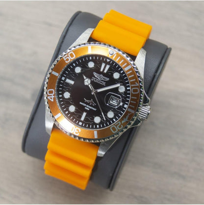 HOTInvicta Pro Diver Men 43mm Stainless Steel Steel Black dial