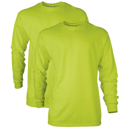 HOTGildan Adult Ultra Cotton Long Sleeve T-Shirt, Style G2400, Multipack