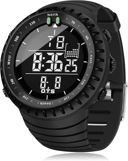 HOTPALADA Men's Digital Sports Watch Waterproof Tactical Watch with LED Backlight Watches for Men