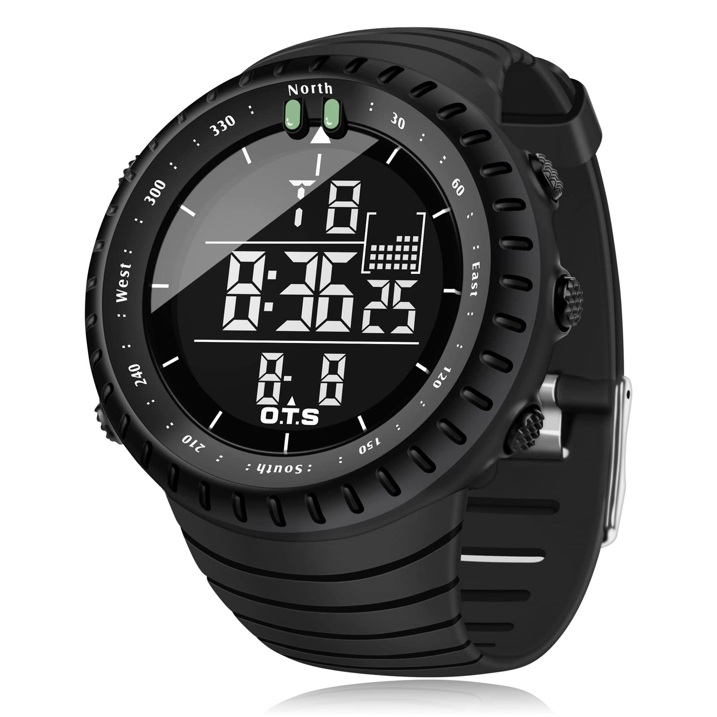HOTPALADA Men's Digital Sports Watch Waterproof Tactical Watch with LED Backlight Watches for Men