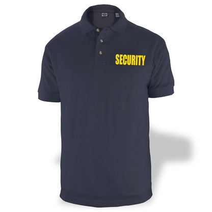 HOTFirst Class Poly Cotton Tactical Polo Shirts - Security Guard Officer Shirt