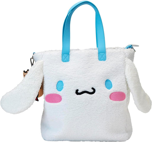 HOTLoungefly Sanrio Cinnamoroll Sherpa Tote Bag with Coin Bag