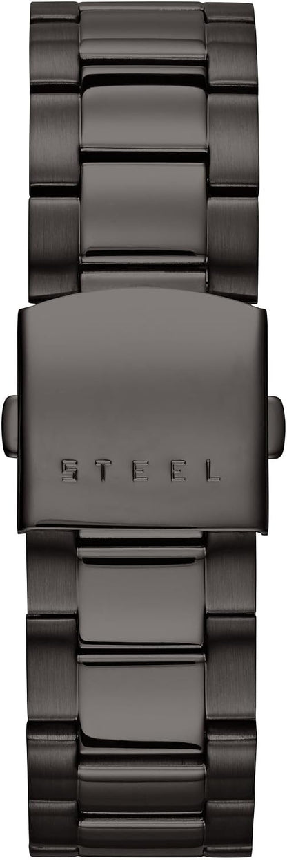 HOTGuess Men's Analog Dress Watch| Stainless Steel Case| 50M Water Resistance