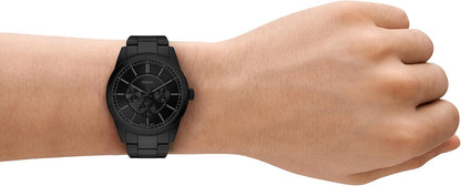 HOTFossil Men's Watch, Pearson Multifunction Stainless Steel Watch for Men