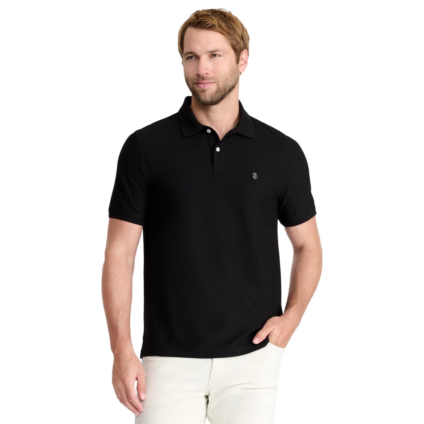 HOTIzod Men's Advantage Performance Short Sleeve Fashion Polo Shirt
