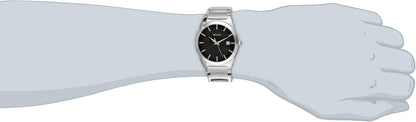 HOTBulova Men's 3-Hand Calendar Date Quartz Watch, Patterned Dial, 38mm, Style: 96B149